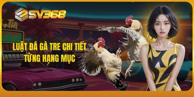 Luật đá gà tre SV368 chi tiết từng hạng mục