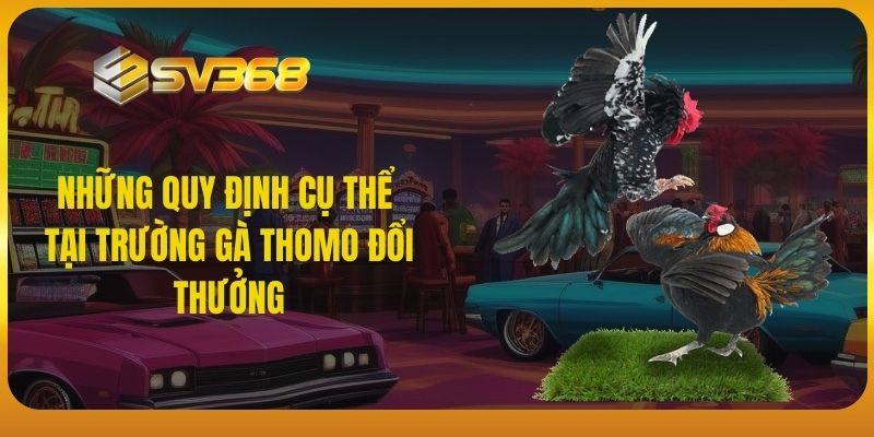 SV368 và những quy định cụ thể tại trường gà Thomo đổi thưởng